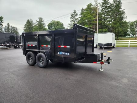 New 2026 BWISE DT12 81.5x12 12K Tandem Axle Dump Trailer