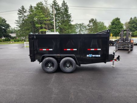 New 2026 BWISE DT12 81.5x12 12K Tandem Axle Dump Trailer