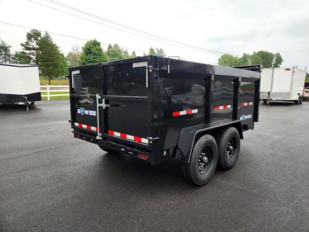 New 2026 BWISE DT12 81.5x12 12K Tandem Axle Dump Trailer