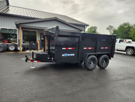 New 2026 BWISE DT12 81.5x12 12K Tandem Axle Dump Trailer