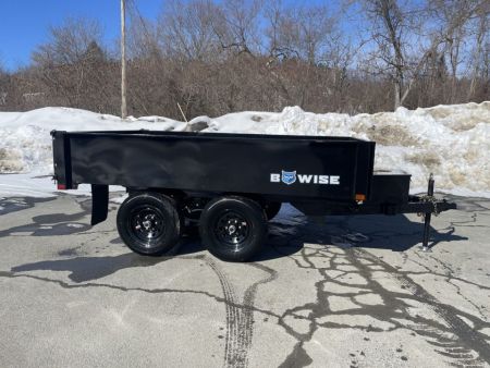 New 2027 BWISE DTR610D-10 6x10 10k Dump Trailer