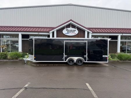 New E-Z Hauler 8'6" x 24' XLT Enclosed Car Hauler with Escape Door 9.9K