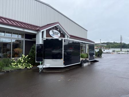 New E-Z Hauler 8'6" x 24' XLT Enclosed Car Hauler with Escape Door 9.9K