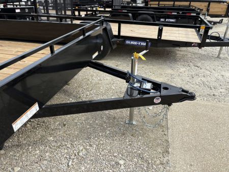 New 2027 Sure-Trac 7X14 TANDEM STEEL HIGH SIDE Utility Trailer