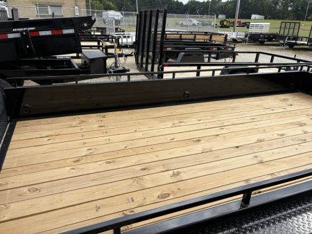 New 2027 Sure-Trac 7X14 TANDEM STEEL HIGH SIDE Utility Trailer