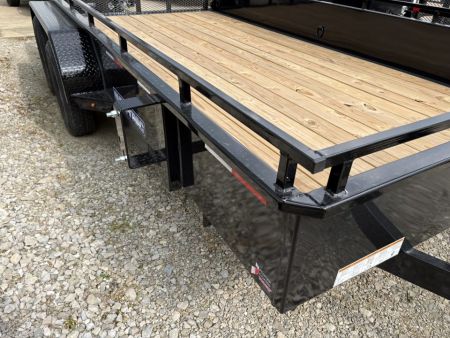 New 2027 Sure-Trac 7X14 TANDEM STEEL HIGH SIDE Utility Trailer