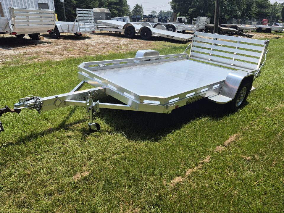 New 2027 Aluma 77x12 Utility, Bi-Fold Tailgate 7712H-S-BT