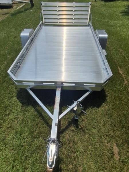 New 2027 Aluma 77x12 Utility, Bi-Fold Tailgate 7712H-S-BT