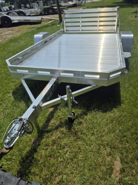 New 2027 Aluma 77x12 Utility, Bi-Fold Tailgate 7712H-S-BT