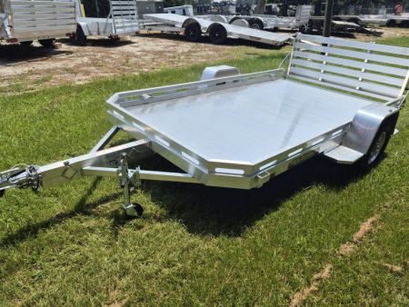 New 2027 Aluma 77x12 Utility, Bi-Fold Tailgate 7712H-S-BT