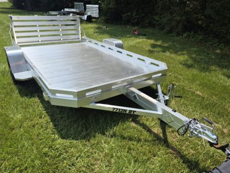 New 2027 Aluma 77x12 Utility, Bi-Fold Tailgate 7712H-S-BT