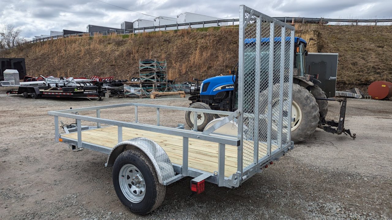 New 2027 Load Rite 5x10 ALL GALVANIZED Utility Trailer