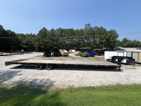Used USED 2022 SWARTZ 48' 20K DUAL TANDEM GOOSENECK DECKOVER ($1250 DOWN ON RTO)