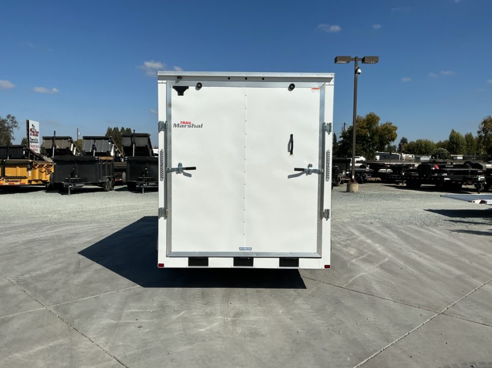 New 2026 Trail Marshal 7X16CTS7K 7FT X16FT 7K GVW Cargo / Enclosed Trailer