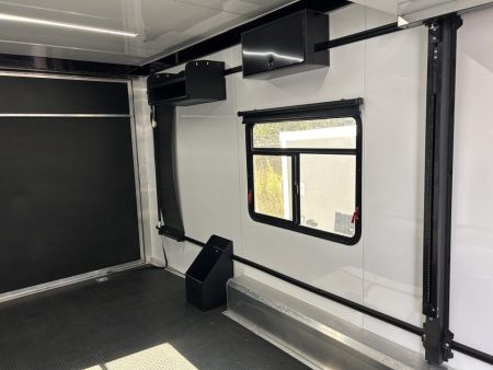 New 2026 ATC 24 FT ROM450 CAR HAULER BATHROOM KITCHENETTE AND AC