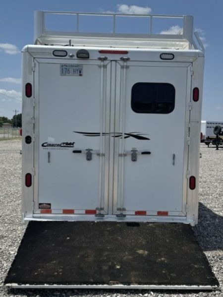 Used 2007 Cimarron Trailers 4H 12' SW LQ Horse Trailer