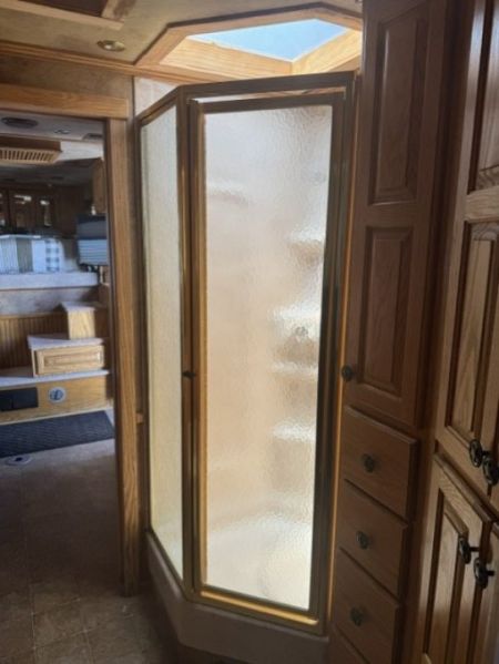 Used 2007 Cimarron Trailers 4H 12' SW LQ Horse Trailer