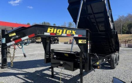 New 2026 Big Tex Trailers 14GT 15.9K TAND GT DUMP 83 x16 6SIR BLACK Dump Trailer