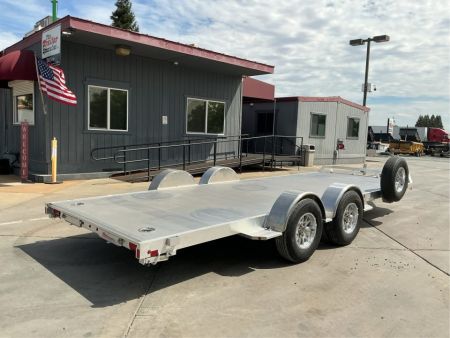 New 2027 Aluma 8220H-TA-EL-R-RTD 7FT X 20FT 9990 GVW Car Hauler