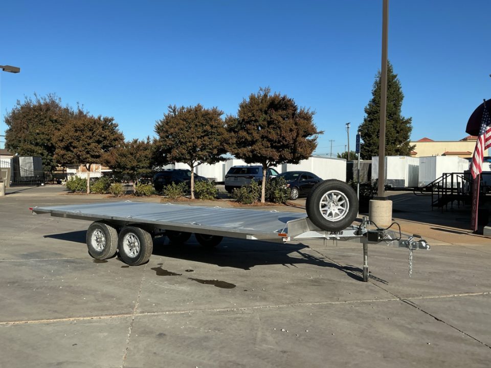 New 2027 Aluma A8818TA-EL-R 7FT X18FT 7K GVW Car Hauler