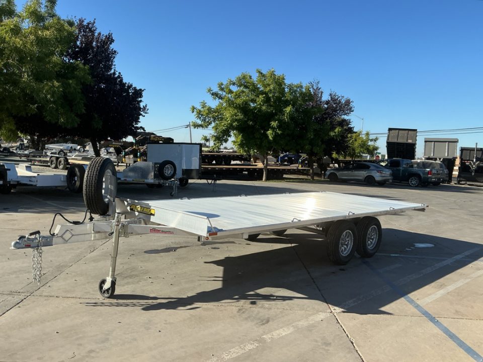 New 2027 Aluma A8818TA-EL-R 7FT X18FT 7K GVW Car Hauler