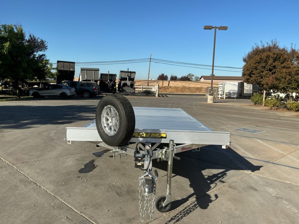New 2027 Aluma A8818TA-EL-R 7FT X18FT 7K GVW Car Hauler