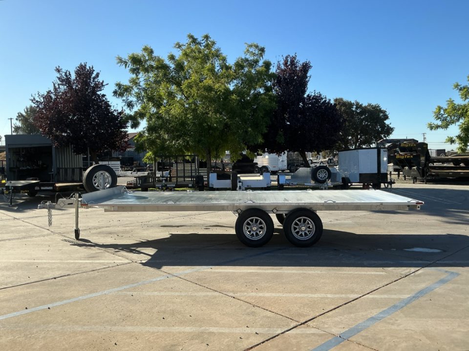 New 2027 Aluma A8818TA-EL-R 7FT X18FT 7K GVW Car Hauler