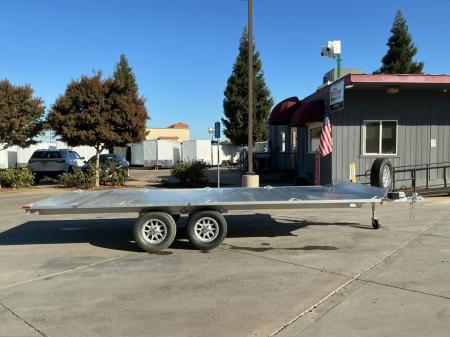 New 2027 Aluma A8818TA-EL-R 7FT X18FT 7K GVW Car Hauler