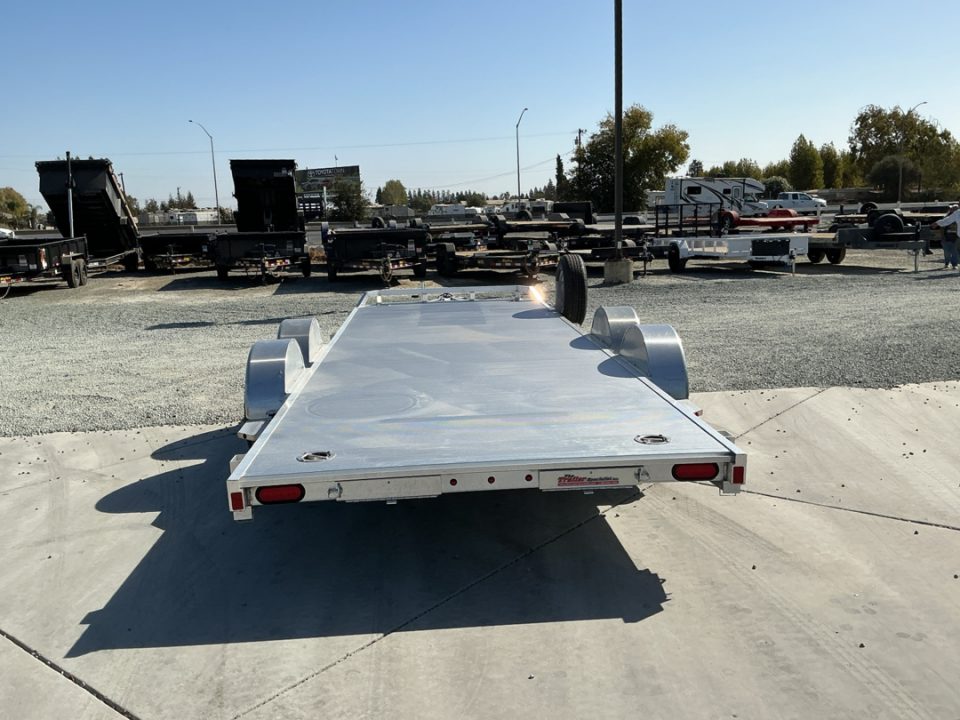 New 2027 Aluma 8220H-TA-EL-R-RTD 7FT X 20FT 9990 GVW Car Hauler