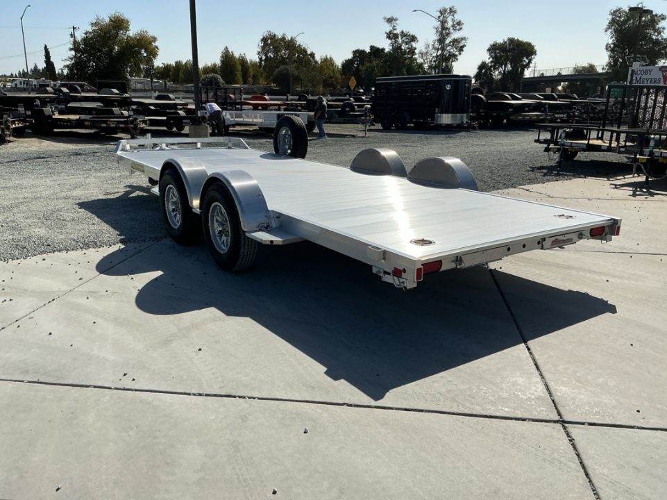 New 2027 Aluma 8220H-TA-EL-R-RTD 7FT X 20FT 9990 GVW Car Hauler