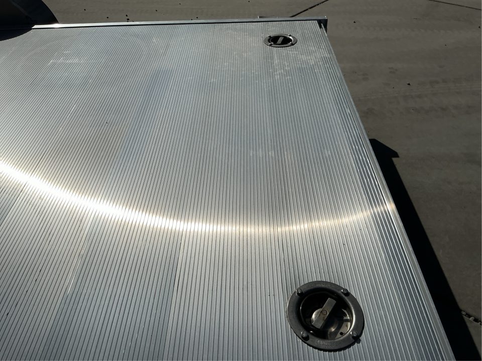 New 2027 Aluma 8220H-TA-EL-R-RTD 7FT X 20FT 9990 GVW Car Hauler