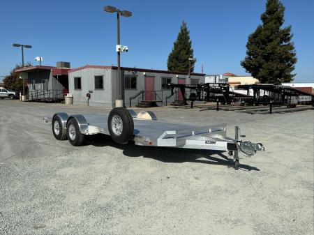 New 2027 Aluma 8220H-TA-EL-R-RTD 7FT X 20FT 9990 GVW Car Hauler
