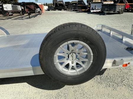 New 2027 Aluma 8220H-TA-EL-R-RTD 7FT X 20FT 9990 GVW Car Hauler
