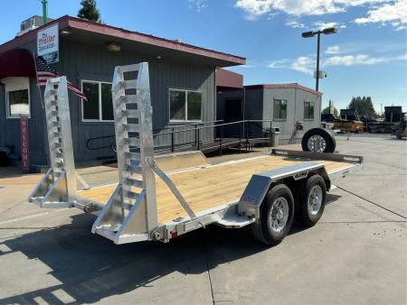 New 2027 Aluma 8116W-10K-EL-R-RTD 7FT X 16FT 10K GVW Car Hauler
