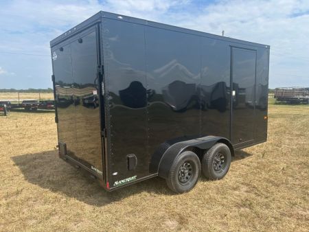 New 2027 Rock Solid 7x14 Tandem 7K Cargo w/ Ramp Door, .080 Sides, & 7' Interior Height