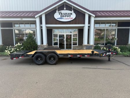 New Liberty 6'11  x 17' + 3' I-Beam Equipment Trailer 15.4K