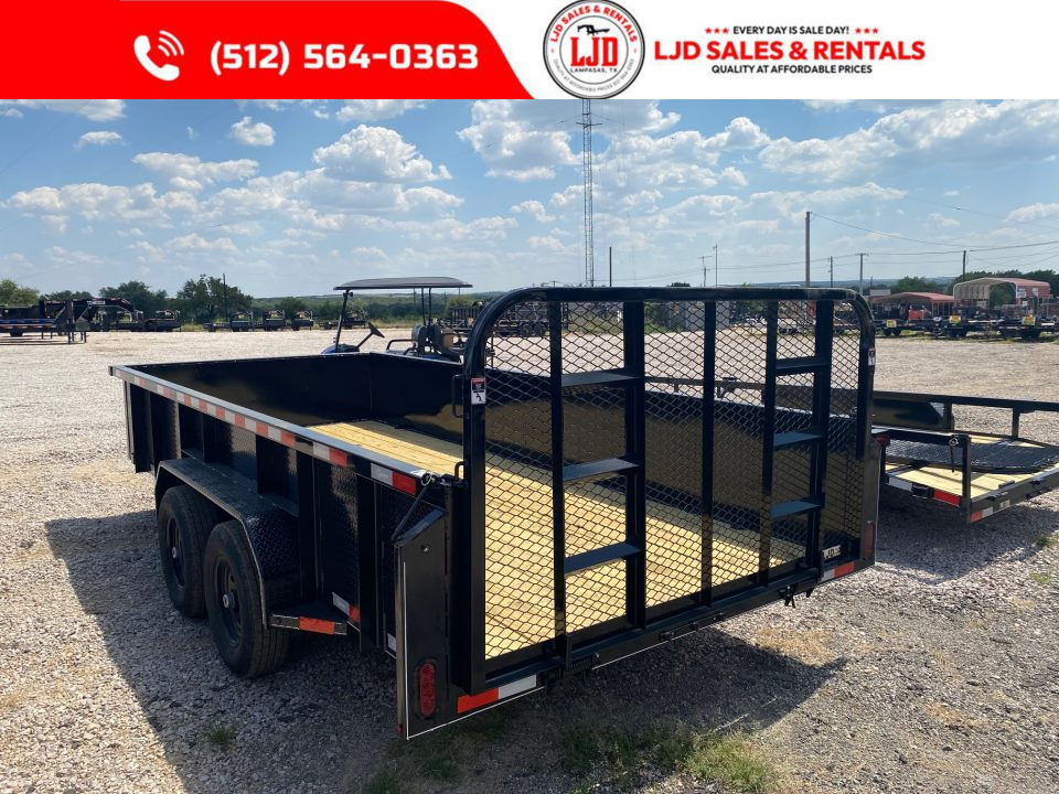 New 2026 Lacosta - 5200 LB Axles - Gate - 83" x 16' Utility Trailer