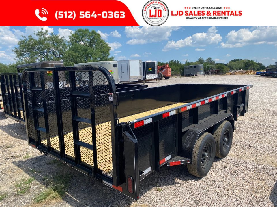 New 2026 Lacosta - 5200 LB Axles - Gate - 83" x 16' Utility Trailer