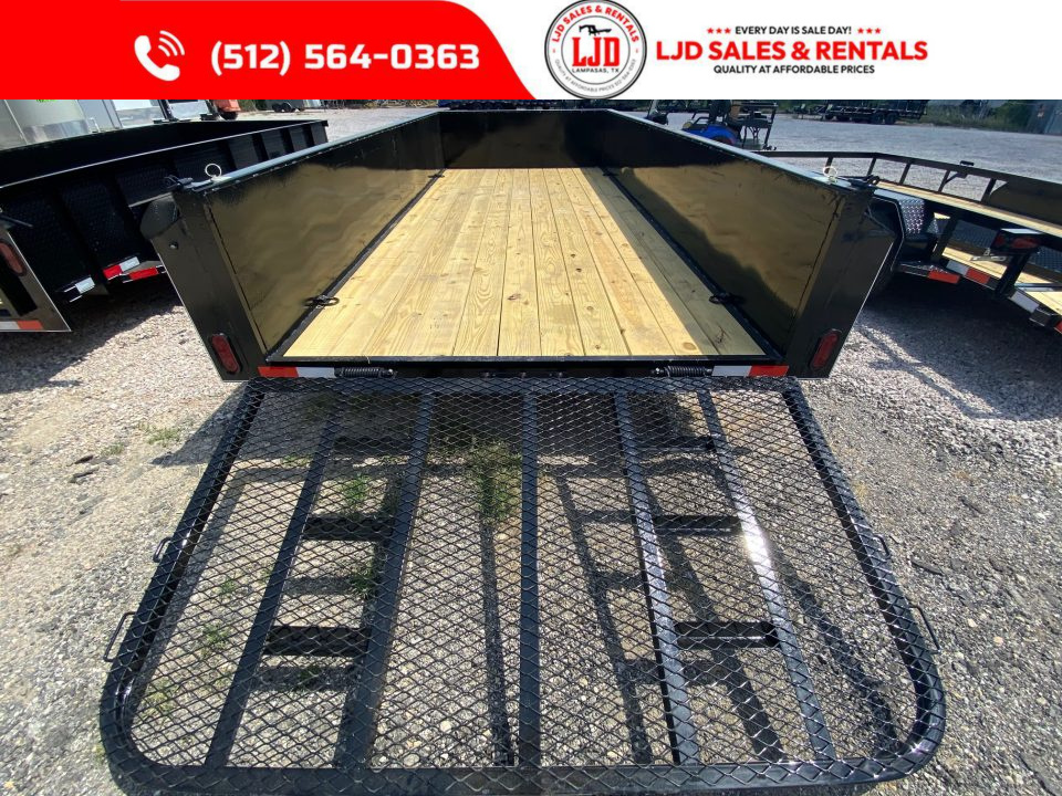 New 2026 Lacosta - 5200 LB Axles - Gate - 83" x 16' Utility Trailer