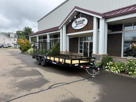 New Sure-Trac 7′ X 20′ OPEN LANDSCAPE TRAILER 9.9K