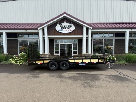New Sure-Trac 7′ X 20′ OPEN LANDSCAPE TRAILER 9.9K