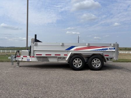 Used 2023 EBY Trailers 14' Bumper Pull Dump Trailer