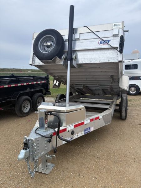 Used 2023 EBY Trailers 14' Bumper Pull Dump Trailer