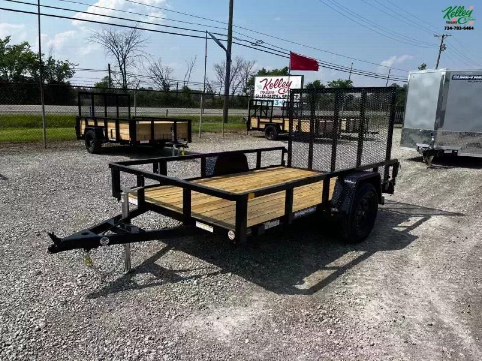 New 2026 Sure-Trac 7x14 Tube Top Utility Trailer