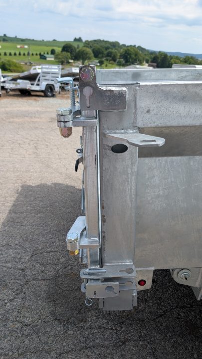 New 2027 BWISE 6x10 Lo Pro GALVANIZED Equipment Dump w/ Underbody Ramps