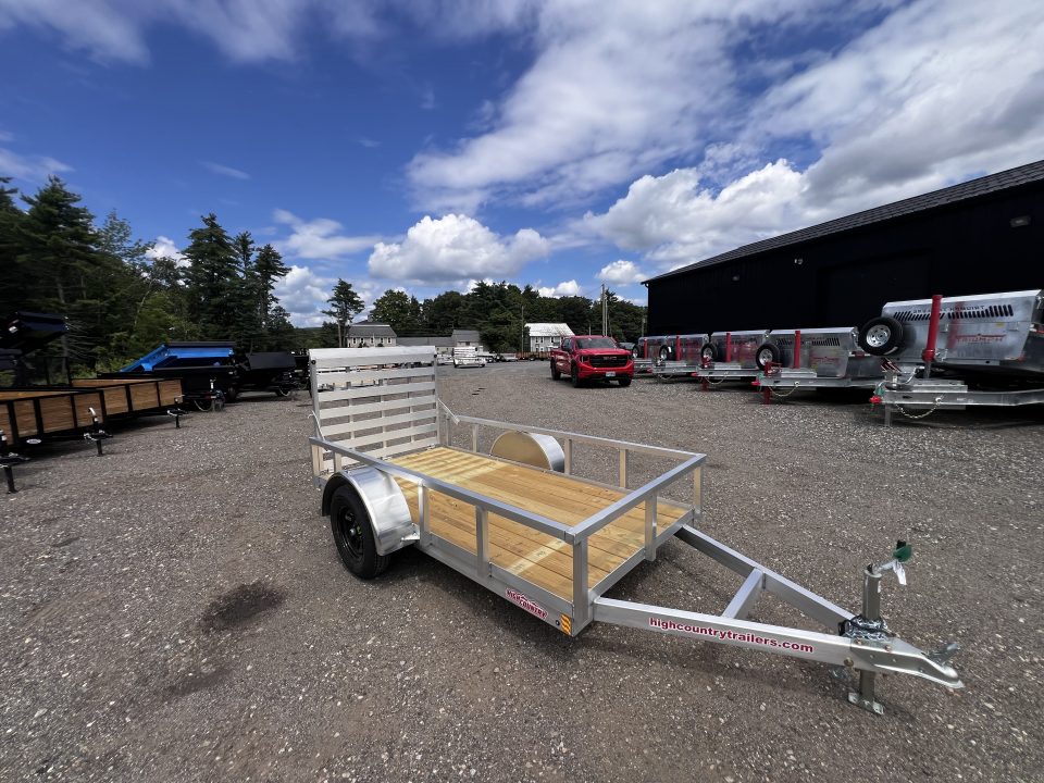 New 2026 High Country 5X10 All Aluminum / Utility Trailer -2990gvw