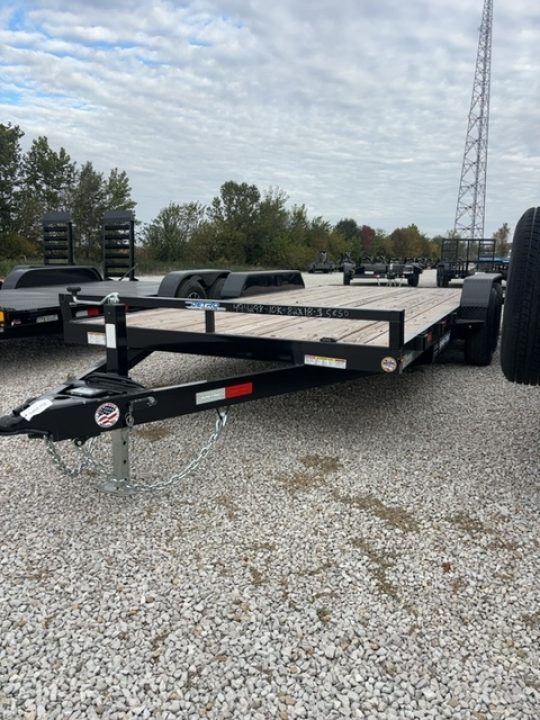 New 2026 Sure-Trac 7 x 18 (16+2) 10K C-Channel Car Hauler
