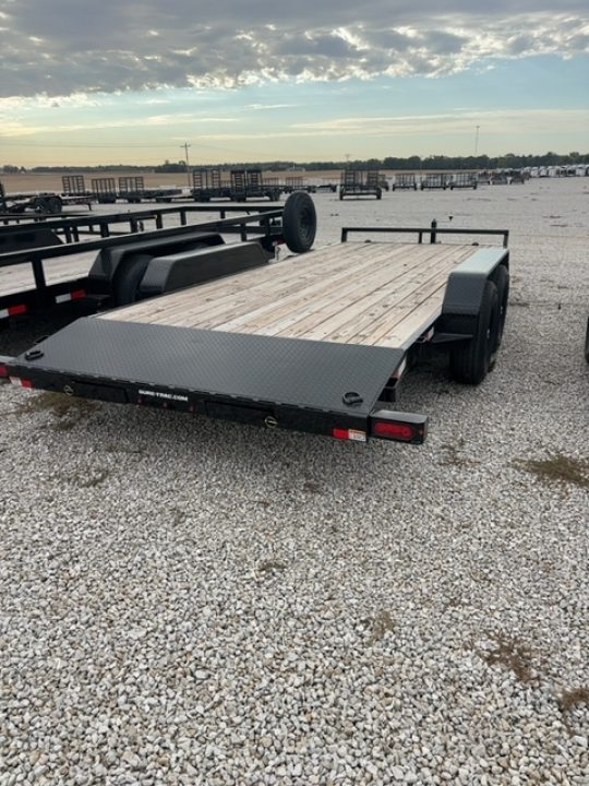 New 2026 Sure-Trac 7 x 18 (16+2) 10K C-Channel Car Hauler