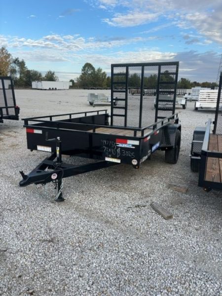 New 2026 Sure-Trac 6X10 STEEL HIGH SIDE 3K Utility Trailer