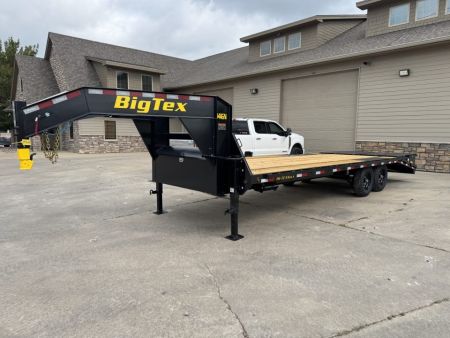 New 2027 Big Tex Trailers 14GN-25D5A Gooseneck Flatbed Trailer